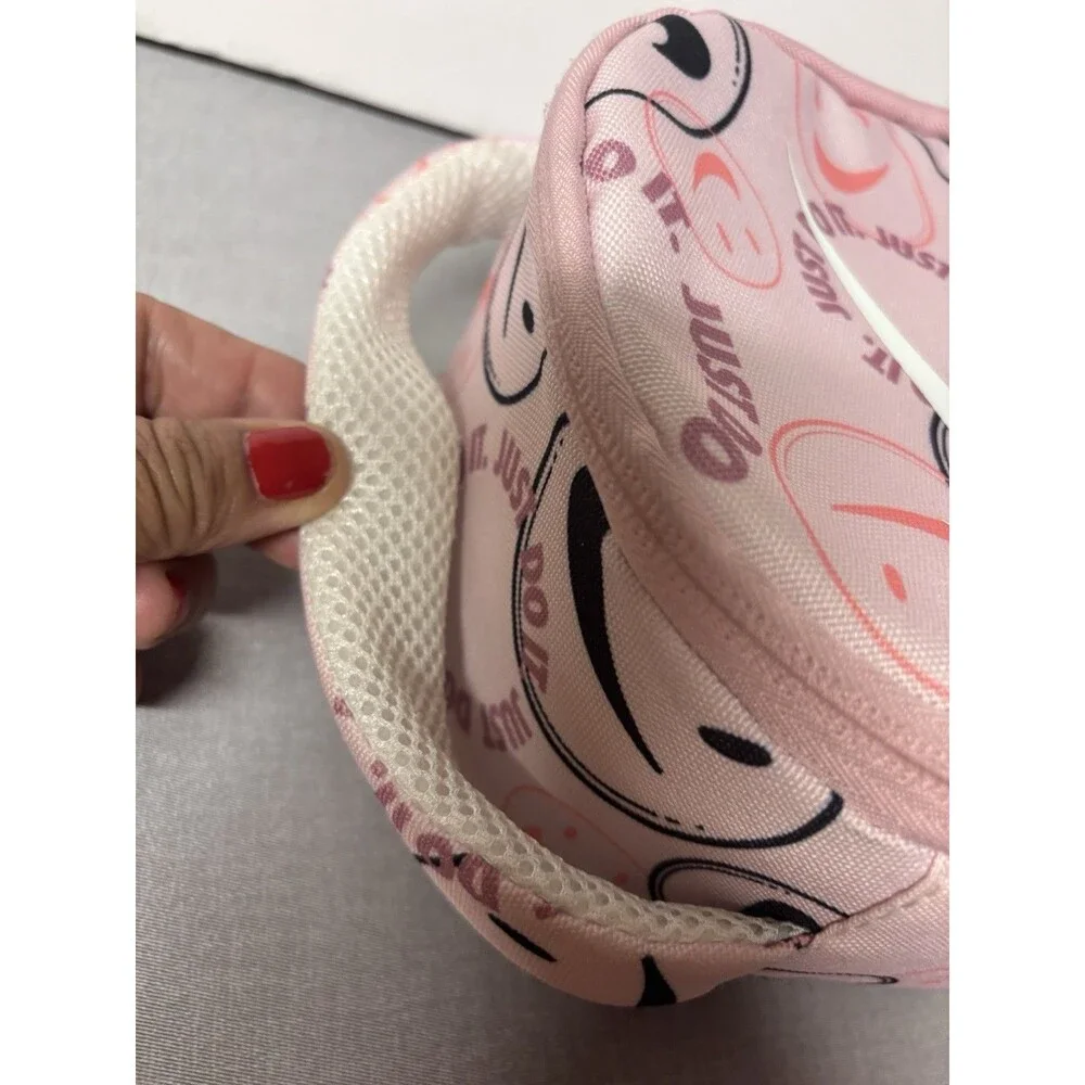 Nike Brasilia Just Do It Fuel Pack Lunch Bag Box Tote White Splatter Swoosh
